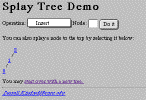 Logo for SPLAY-trees