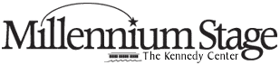 Logo for Kennedy Center Millennium Stage