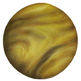 Logo for NASA RESOURCE DRIVEN INSTRUCTION:THE PLANET VENUS